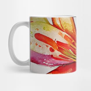 Tropical flower pattern Mug